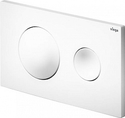 Клавиша смыва Visign for Style VfS20, белая, пластик, механическая, Viega 773793 Viega