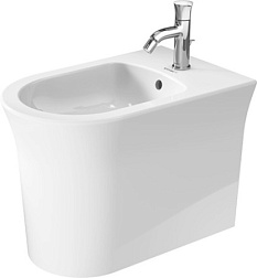 Биде White Tulip 37х58 см, напольное, без крышки, Duravit 2293100000 Duravit