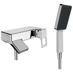 Настенный смеситель Sense неповоротный излив, лейка в комплекте, Laufen HF901260100000 Laufen