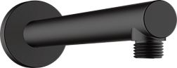 Настенный кронштейн для верхнего душа Vernis Blend 24 см, чёрный цвет, Hansgrohe 27809670 Hansgrohe