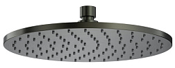 Лейка верхнего душа Slimline 25 см, round, чёрный цвет, без держателя, Omnires WG125CAT Omnires