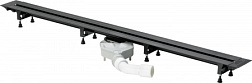 Дренажный желоб Advantix Vario 120х7 см, ., сифон с косым выпуском, без решетки, Viega 721671 Viega
