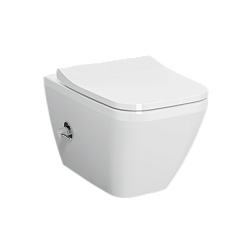 Integra Square подвесной унитаз-биде, безободковый, без сиденья покрытие VitrA Hygiene, с встроенным смесителем, Vitra 7082B003-7209 Vitra