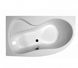 Акриловая ванна Rosa 95 160х95 см, левая, белая, асимметричная, Ravak C571000000 Ravak