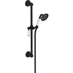 Душевой гарнитур Louise матовый, 1 режим ручной лейки, чёрный цвет, Jacob Delafon E24364-BL Jacob Delafon