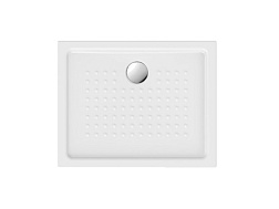 Поддон Doccia 90х72х4,5 см, белый глянец, прямоугольный, санфаянс, GSI 438811 GSI