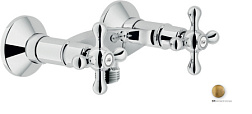 Настенный смеситель без излива Grazia бронза, без лейки, Nobili GRC5003/1BR Nobili