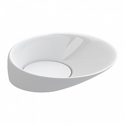Накладная раковина Orbit 44х50х16 см, санфарфор, Sanitana S10013050400000 Sanitana
