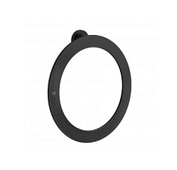 Кольцевой полотенцедержатель Emporio 22х22 см, матовый, цвет черный, Gessi 38909-299 Gessi