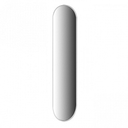 Зеркало Goccia 27х120 см, белая рама, Gessi 39157-520 Gessi