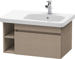 Модуль под раковину DuraStyle 73х44,8х39,8 см, для чаши справа, лён, Duravit DS639307575 Duravit