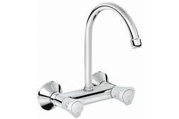 Настенный смеситель для кухни Costa L с-излив, поворотный излив, Grohe 31191001 Grohe