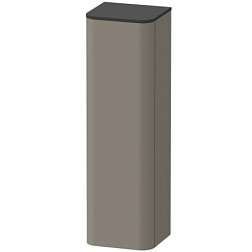 Шкаф-колонна Happy D.2 Plus 40х36х133,6 см, каменно-серый шелковисто-матовый лак, правый, подвесной монтаж, Duravit HP1261R9292 Duravit