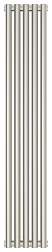 Отопительный дизайн-радиатор Эстет 22,5х120 см, 5 секций, состаренная латунь, двухрядный коаксиальный, Сунержа 051-0332-1205 Сунержа