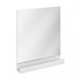 Зеркало 10° 65х75 см, с полкой, белое, Ravak X000000851 Ravak