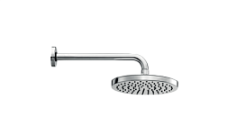 Лейка верхнего душа Elios 26 см, round, с держателем, Bossini H19412G.030 Bossini