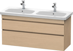 Модуль под раковину DuraStyle 123х44,8х61 см, дуб натуральный, Duravit DS649803030 Duravit