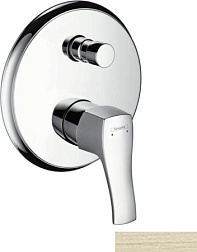 Лицевая часть встраиваемого смесителя Metris Classic 2 функции, никель, Hansgrohe 31485820 Hansgrohe