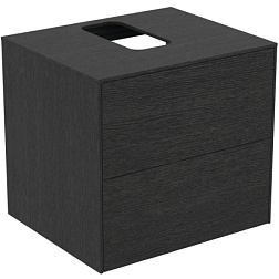 Модуль под раковину Conca 60х50,5х55 см, копченый дуб, система push-to-open, Ideal Standard T3940Y4 Ideal Standard