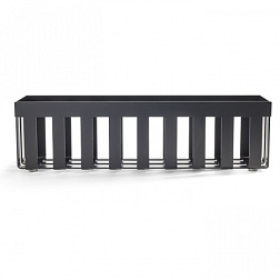 Контейнер для хранения в ванной Universal черный матовый, 30 см, Decor Walther 0612460 Decor Walther