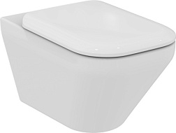 Подвесной унитаз Tonic II 36х56,5 см, безободковый, с сиденьем, Ideal Standard K316501 Ideal Standard