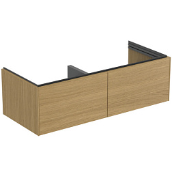 Модуль под раковину Conca 120х50,5х37 см, светлый дуб, система push-to-open, Ideal Standard T5516Y6 Ideal Standard