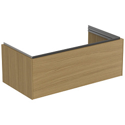 Модуль под раковину Conca 100х50,5х37 см, светлый дуб, система push-to-open, Ideal Standard T4579Y6 Ideal Standard