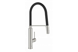 Смеситель для кухни с выдвижной лейкой Concetto стальной цвет, Grohe 31491DC0 Grohe