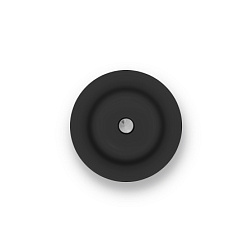 Накладная раковина Canaletto 40х40х13 см, санфарфор, черный матовый, Kerama Marazzi CN.wb.40\BLK.M Kerama Marazzi