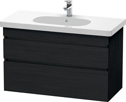 Модуль под раковину DuraStyle 100х45,3х61 см, дуб чёрный, Duravit DS648501616 Duravit