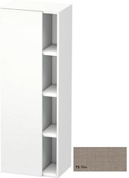 Шкаф-колонна DuraStyle 50х36х140 см, корпус-белый матовый, фронт-лен, левый, подвесной монтаж, Duravit DS1239L7518 Duravit