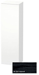 Шкаф-колонна DuraStyle 40х36х140 см, фронт - дуб чёрный, корпус -  белый матовый, левый, подвесной монтаж, Duravit DS1219L1618 Duravit