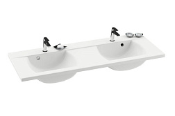 Мебельная раковина Classic 130х49 см, двойная, искусственный мрамор, Ravak XJD01113000 Ravak