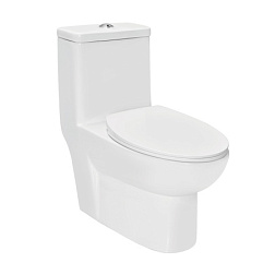 Сиденье для унитаза Solo дюропласт, с микролифтом, Jaquar SLS-WHT-6107PP Jaquar