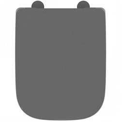Сиденье для унитаза I.life B серый цвет, дюропласт, с микролифтом, быстросъемное, Ideal Standard T468358 Ideal Standard