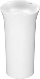 Напольная раковина White Tulip 50х50х90 см, слив в пол, санфарфор, Duravit 2703500070 Duravit