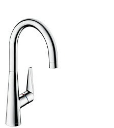 Смеситель для кухни Talis M51 высота излива: 26 см, поворотный излив, Hansgrohe 72810000 Hansgrohe