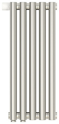 Отопительный дизайн-радиатор Эстет 22,5х50 см, 5 секций, левый, однорядный коаксиальный, Сунержа 00-0320-5005 Сунержа