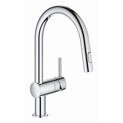Смеситель для кухни с выдвижной лейкой Minta, Grohe 32321002 Grohe