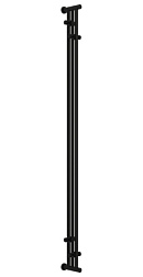 Водяной полотенцесушитель Хорда 19,5х180 см, черный матовый, Сунержа 31-0124-1800 Сунержа