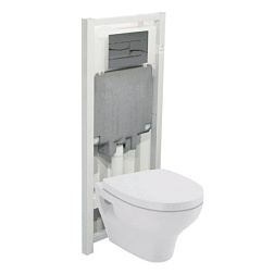 Комплект унитаза с инсталляцией Pop с микролифтом, Sanitana S999661 Sanitana
