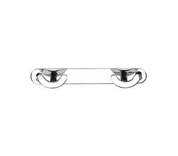 Крючок Accessori vari двойной, хром, Remer RB312CR Remer