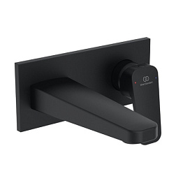 Внешняя часть смесителя на раковину Ceraplan матовый, излив 18 см, чёрный цвет, Ideal Standard BD244XG Ideal Standard