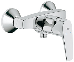 Настенный смеситель без излива BauFlow 1 функция, без лейки, Grohe 32812000 Grohe
