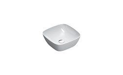 Накладная раковина Green 40х40х14 см, квадратная, санфарфор, Catalano 0622400001 Catalano