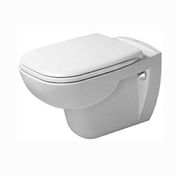 Подвесной унитаз D-Code 35,5х54,5 см, с микролифтом, с сиденьем, Duravit 45350900A1 Duravit