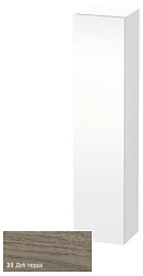 Шкаф-колонна DuraStyle 40х36х180 см, корпус-белый матовый, фронт-дуб терра, правый, подвесной монтаж, Duravit DS1229R3518 Duravit
