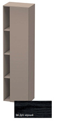 Шкаф-колонна DuraStyle 50х36х180 см, корпус-базальт матовый, фронт-дуб чёрный, правый, подвесной монтаж, Duravit DS1249R1643 Duravit