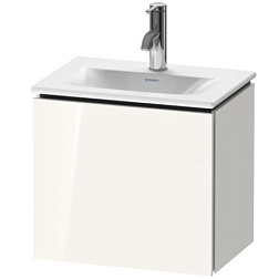 Модуль под раковину L-Cube 44х31,1х40 см, белый глянцевый, левая, Duravit LC6133L2222 Duravit