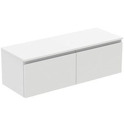 Модуль под раковину Finesse 120,2х44х38,8 см, со столешницей, белый матовый (лак), Ideal Standard E3425Y1 Ideal Standard